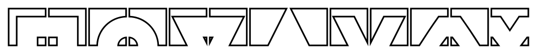 Nepos Build Ne Base Outline 40 font specimen