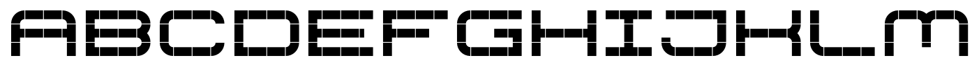 Nepos Coreplex Solid font specimen