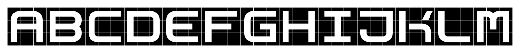 Nepos Simplex Regular font specimen