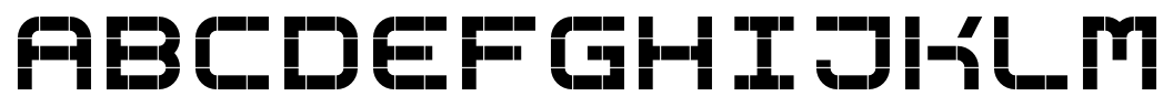Nepos Simplex Solid font specimen