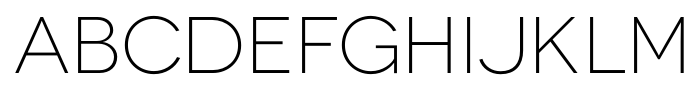 Novecento wide Light font specimen
