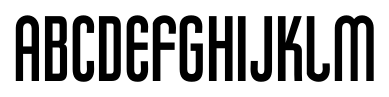 Pretender Regular font specimen