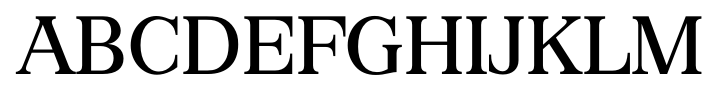 Priamos Serial Regular font specimen