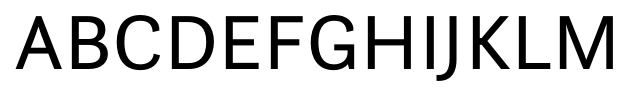 Questa Sans Regular font specimen