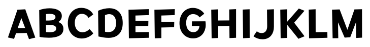 Remissis Semi Bold font specimen