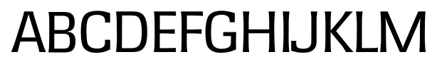 Rochester Serial Regular font specimen