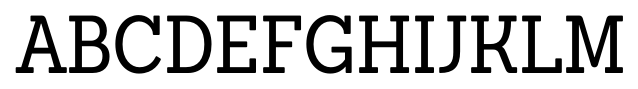 Sanchez Condensed Regular font specimen