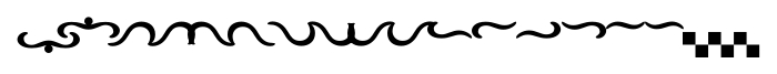 Sanzibar Alphabats Regular font specimen