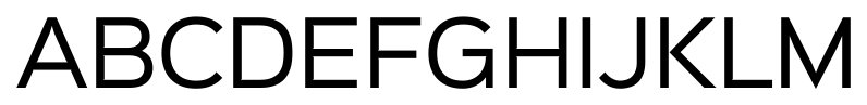 Sinkin Sans 400 Regular font specimen