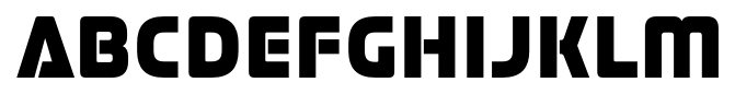Stormfaze Regular font specimen
