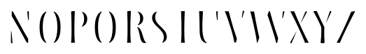 Storyteller Sans Condensed Contrast Fill character specimen 2
