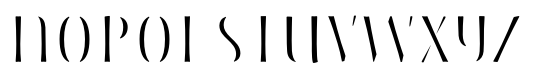 Storyteller Sans Condensed Contrast Fill character specimen 4