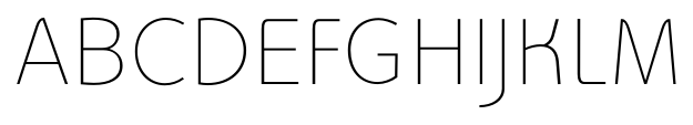 TCC Sans Light font specimen