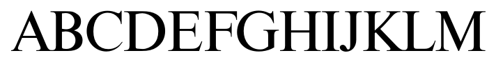 Thames Serial Regular font specimen