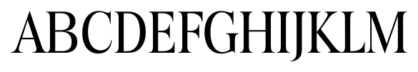 Toledo Serial Regular font specimen