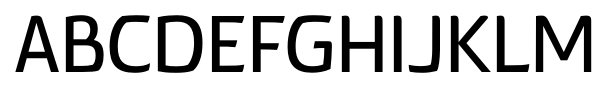 Torcao Demi font specimen