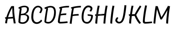 TT Masters DEMO Birds Regular font specimen