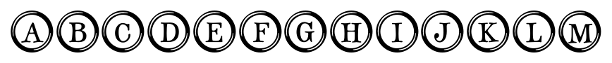 Type Keys Regular font specimen