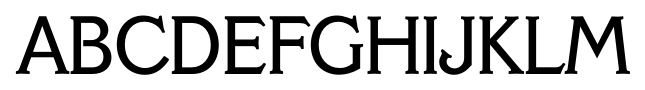 Veracruz Serial Regular font specimen