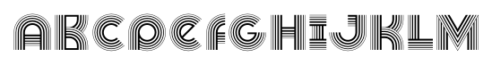Veselka 4F Regular font specimen