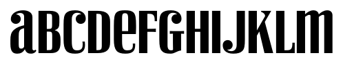Vexler Slip Regular font specimen