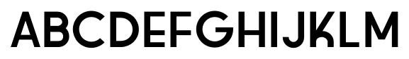 Warsaw 59 Regular font specimen