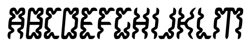 White Lake Regular font specimen