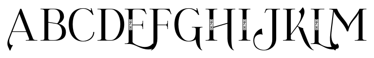 Wolverton Demo Regular font specimen