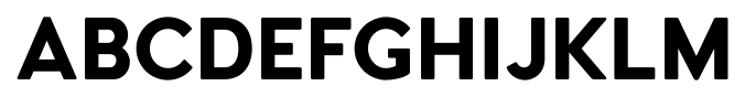 Woodford Bourne Bold font specimen