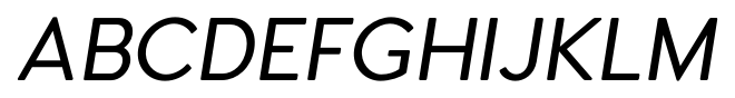 Woodford Bourne Italic font specimen