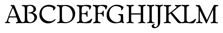 Worcester Serial Regular font specimen