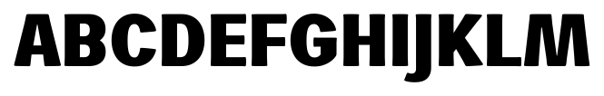 Zega Grot TTF Trial Extra Bold font specimen