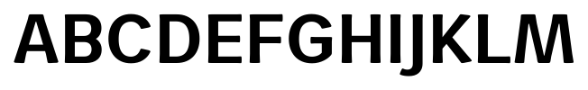 Zega Text TTF Trial Semi Bold font specimen