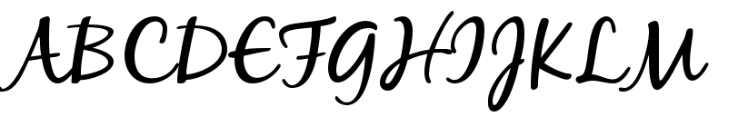 BlackJack font specimen