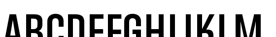 Directors Gothic 220 Semi Bold font specimen