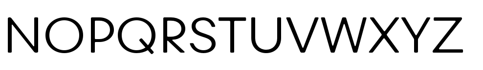 Fibra One Light character specimen 2