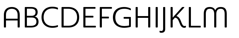 Sangli Regular font specimen