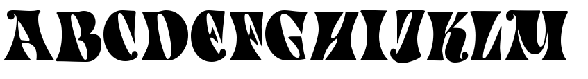 Spacearella font specimen