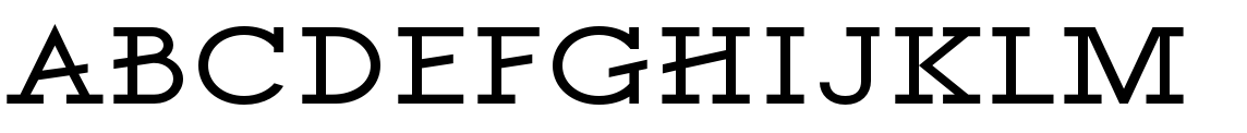 YWFT Motown Expanded Demi Bold font specimen