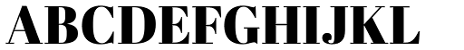 Abril Fatface font specimen
