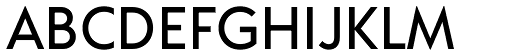Acre Medium font specimen