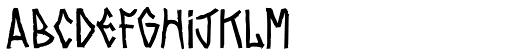 Adrenalina DEMO font specimen