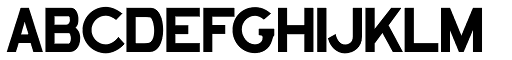 Aerohop Black font specimen