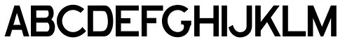 Aerohop Bold font specimen