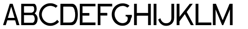 Aerohop font specimen