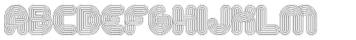Alt Retro Light font specimen