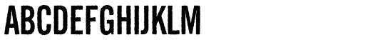 Alternate Gothic No Two Antique DEMO font specimen