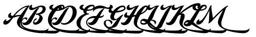 Amaro D font specimen