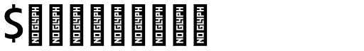 American Auto DEMO Med character specimen 6