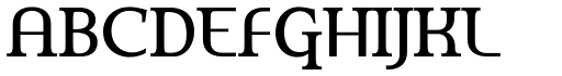Amerika Pro font specimen